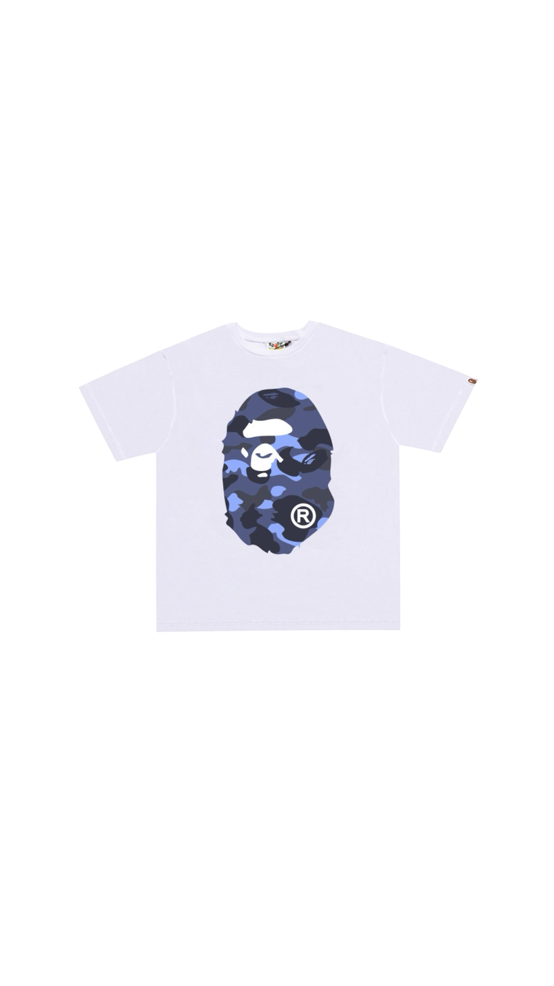 BAPE T-SHIRTS (WHITE)