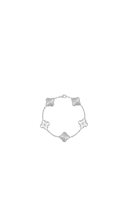 VAN CLEEF & ARPEL'S SILVER BRACELETS