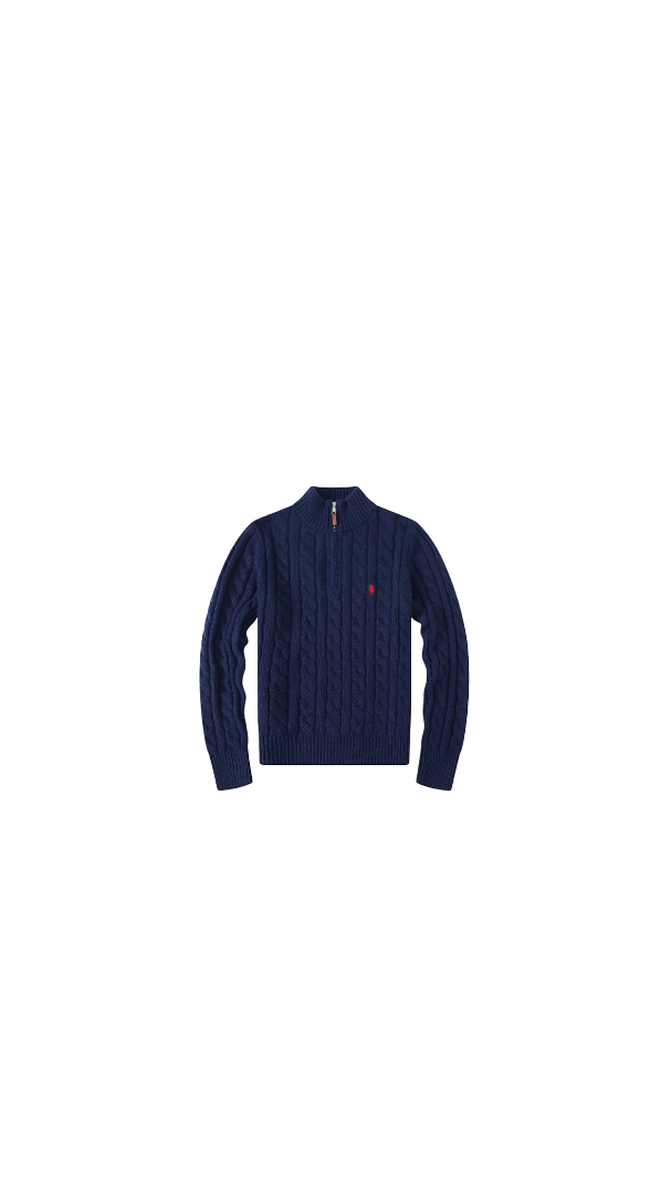 POLO KNITTED QUARTER ZIPS