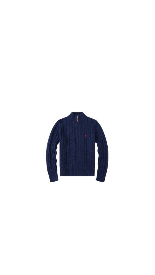 POLO KNITTED QUARTER ZIPS