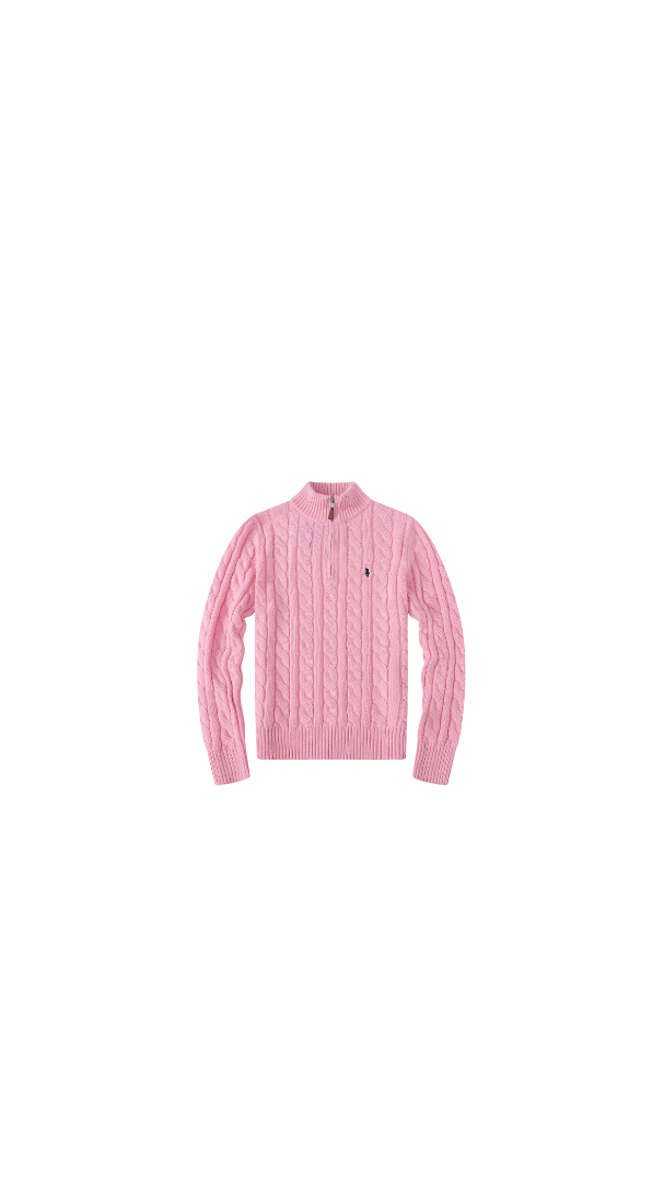 POLO KNITTED QUARTER ZIPS