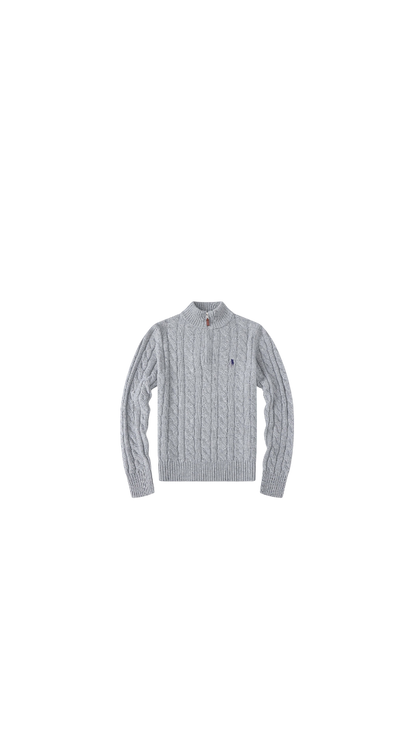 POLO KNITTED QUARTER ZIPS